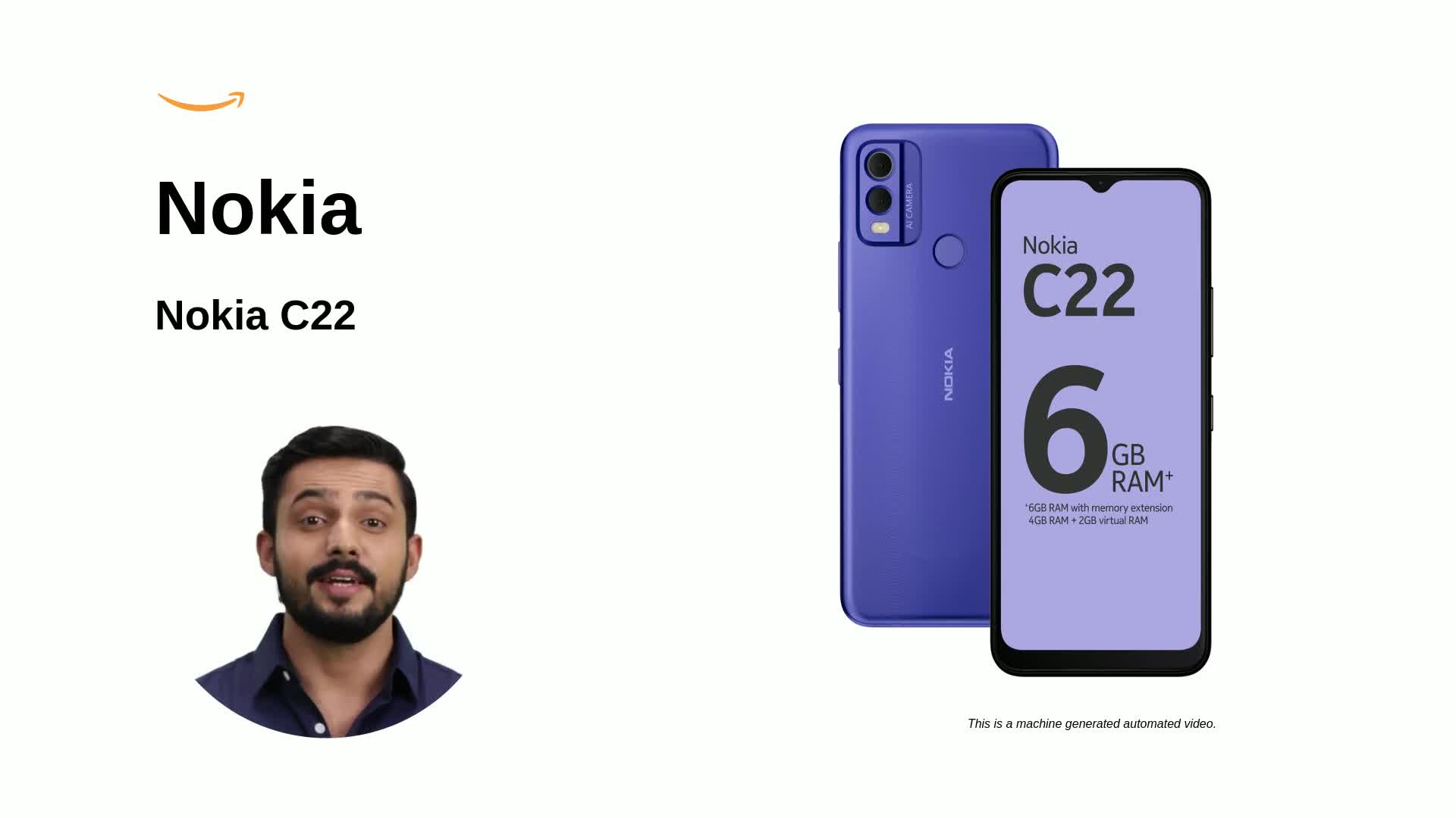 Nokia C22 Android 13 Smartphone